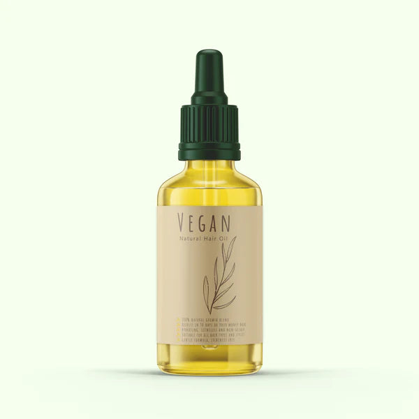 Vegan Natural  Hair Growth Oil (Pack of 2)